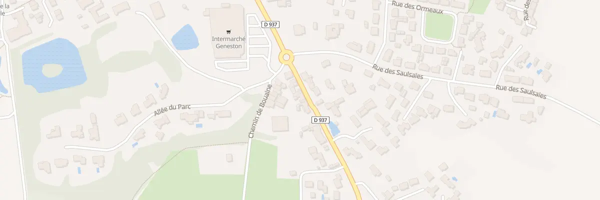 Plan du 11 Av de la Vendée à Geneston