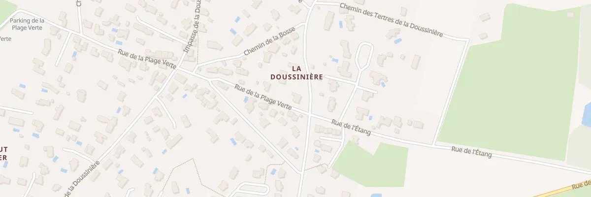 Plan du 2 Rue de la Plage Verte à Sucé-sur-Erdre