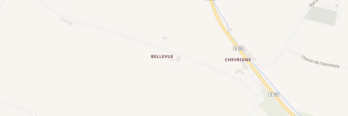 Plan du 304 Bellevue à Val-Couesnon