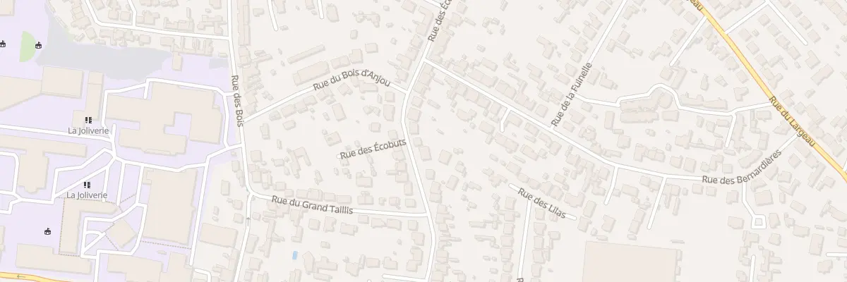 Plan du 34 Rue des Ecobuts à Saint-Sébastien-sur-Loire