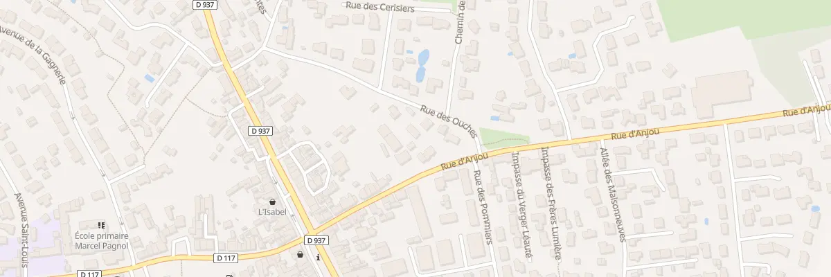 Plan du 20 Rue d’Anjou à Geneston