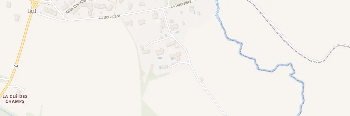 Plan du 40 La Boursiere à Venansault