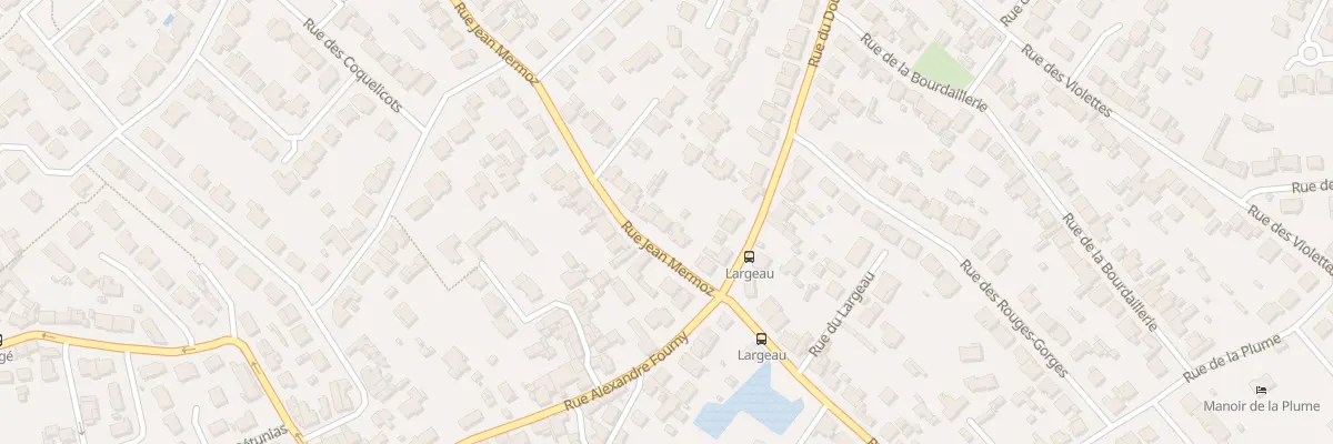Plan du 91 Rue Jean Mermoz à Saint-Sébastien-sur-Loire