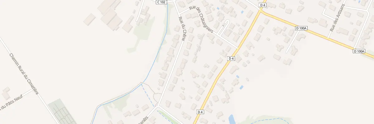 Plan du 14 Rue du chêne à La Genétouze