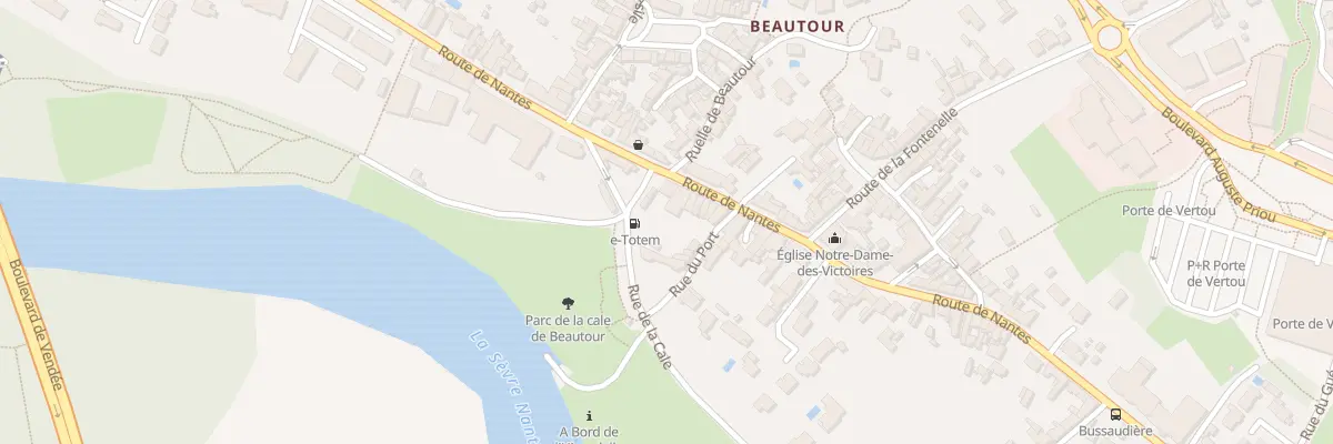 Plan du 56 Rte de Nantes à Vertou