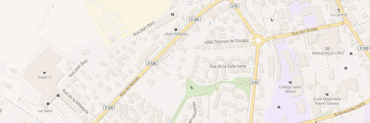 Plan du 67B Rue de rennes à Liffré