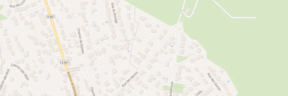 Plan du 24 Rue des Ajoncs à Geneston