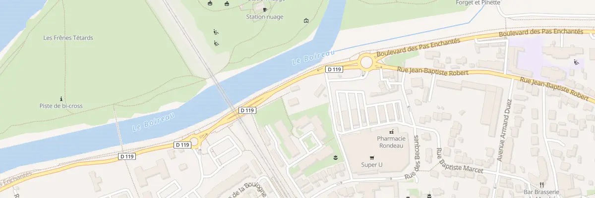 Plan du 78 Bd Pas Enchantes à Saint-Sébastien-sur-Loire