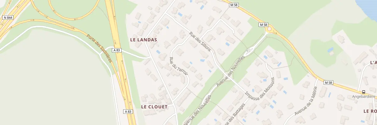 Plan du 3 Rue du Terroir à Vertou