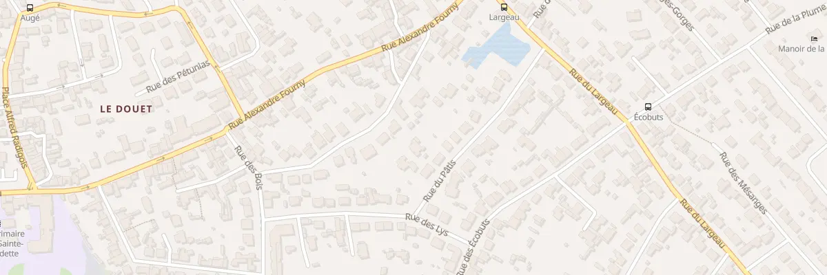 Plan du 13 Rue des Courtils à Saint-Sébastien-sur-Loire