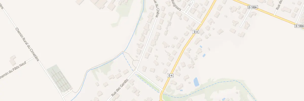 Plan du 8 Rue du chêne à La Genétouze