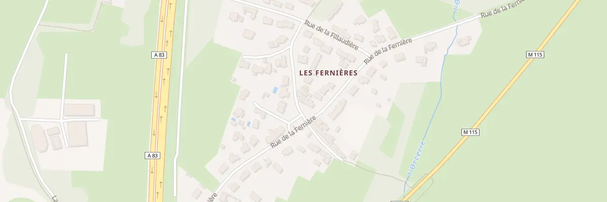 Plan du 4 Che de l’Enclose aux Sorinières