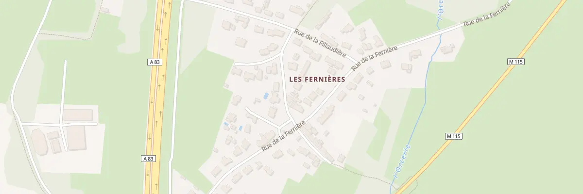 Plan du 6 Che de l’Enclose aux Sorinières