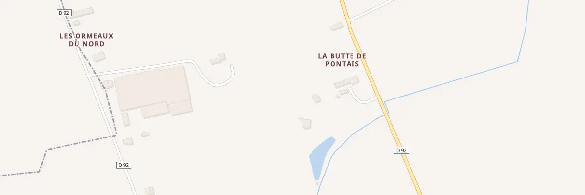 Plan du 5 La Butte de Pontais à Janzé