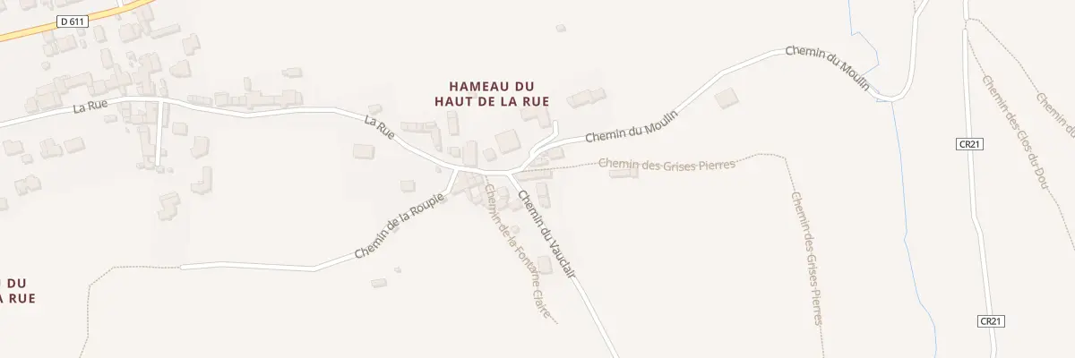 Plan du 1 Che du Vauclair à Bretteville