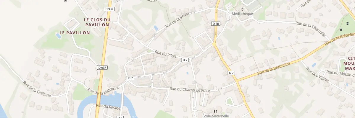 Plan du 36 Gr Grande Rue à Rocheservière