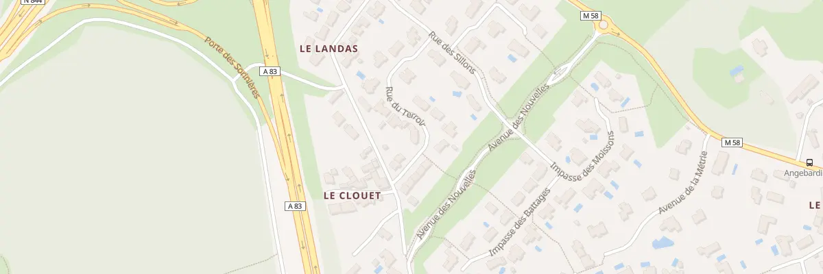 Plan du 14 Rue du Terroir à Vertou