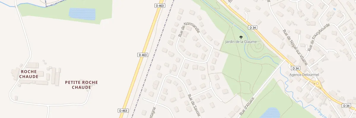Plan du 3 Rue de Normandie à Châteaugiron