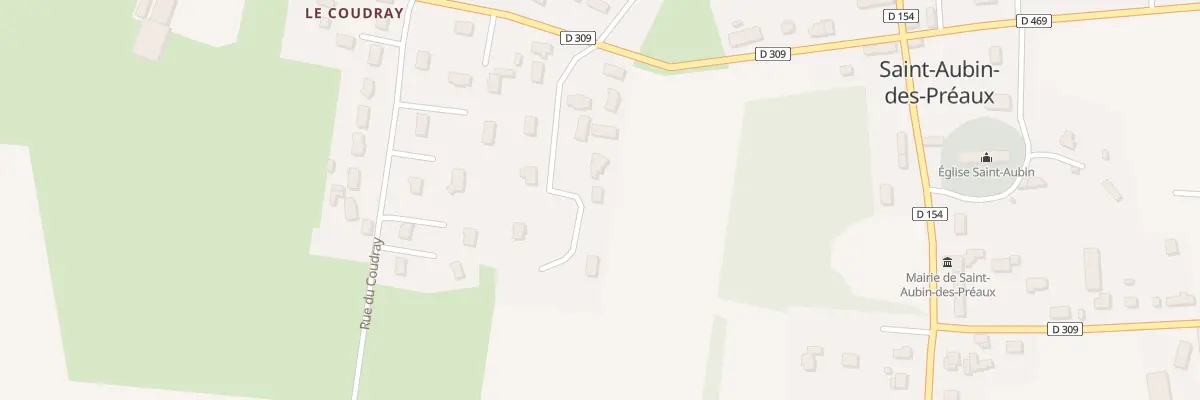 Plan du 161 Che de L’Aumône à Saint-Aubin-des-Préaux