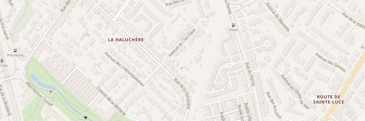 Plan du 4 Che du Clos Gaux à Nantes