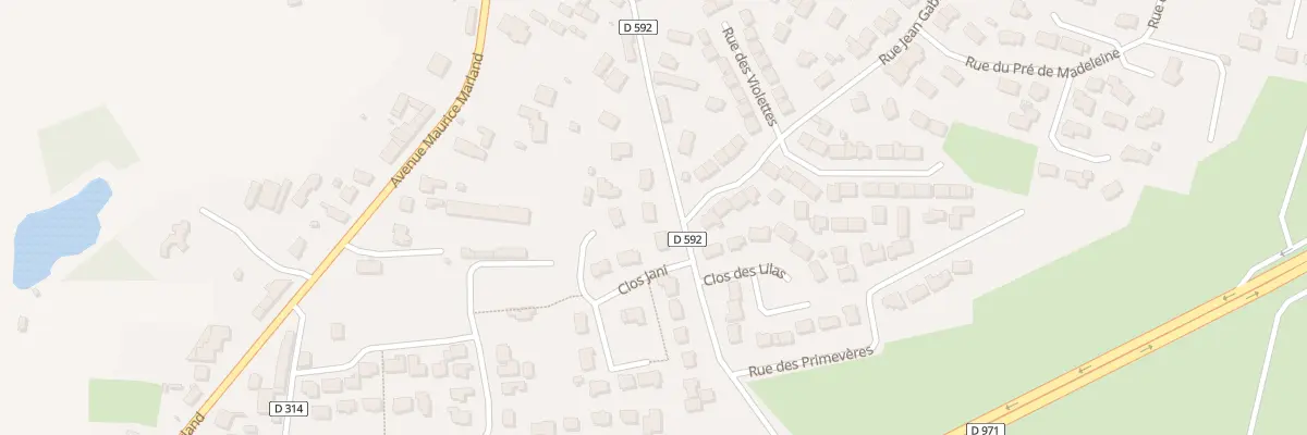 Plan du 20 Rue du Mesnil à Bréhal