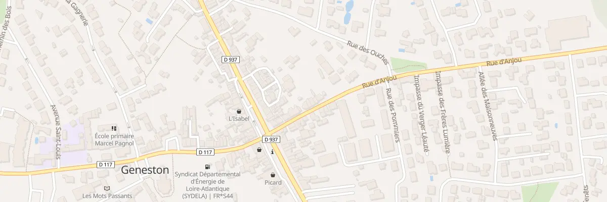 Plan du 8B Rue d’Anjou à Geneston