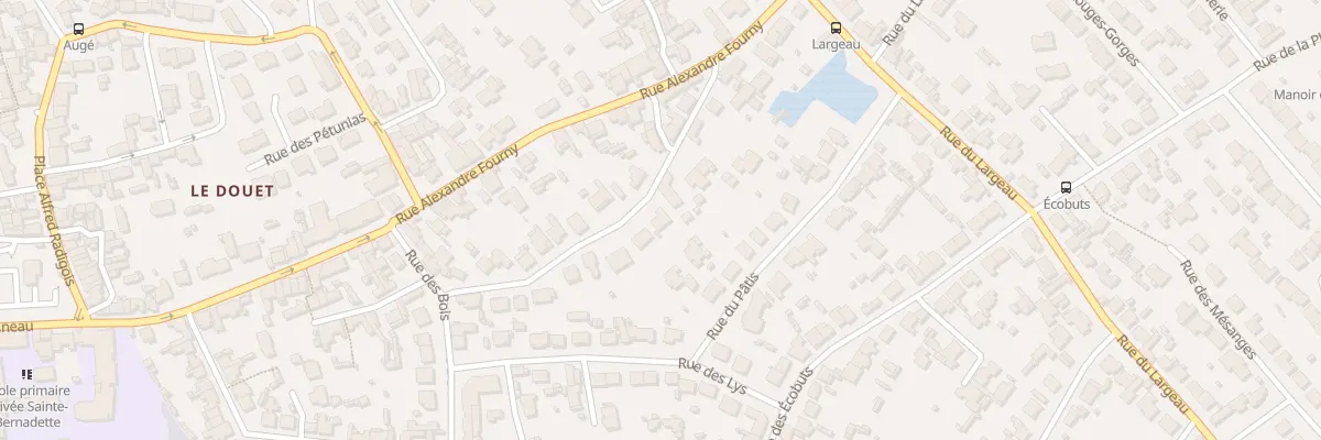 Plan du 15 Rue des Courtils à Saint-Sébastien-sur-Loire