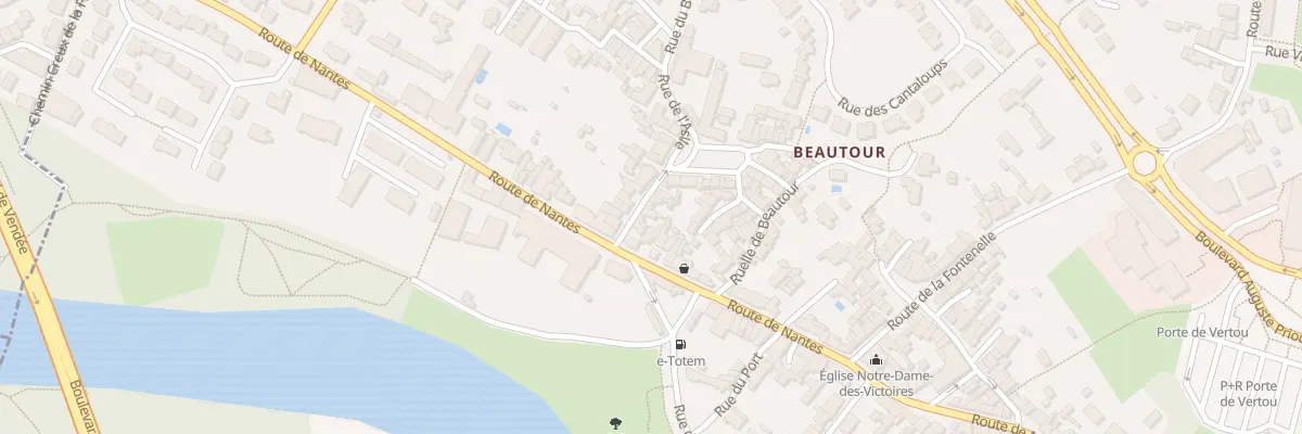 Plan du 4 Rue de l’Asile à Vertou