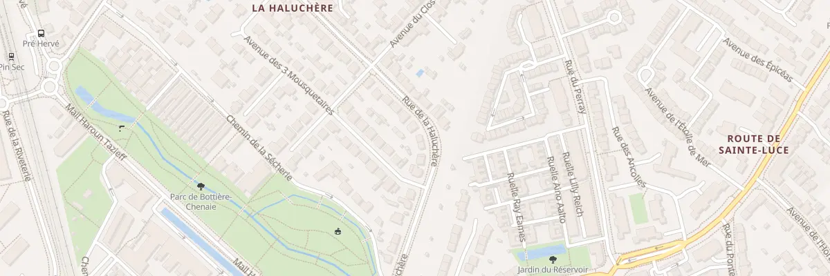 Plan du 37 Rue de la Haluchère à Nantes