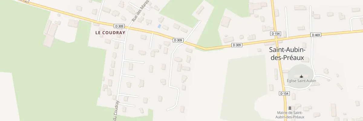 Plan du 27 Che de L’Aumône à Saint-Aubin-des-Préaux