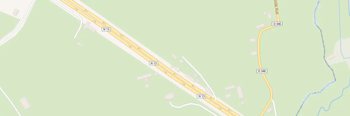 Plan du 1 Rte Nationale N 13 à Saint-Joseph