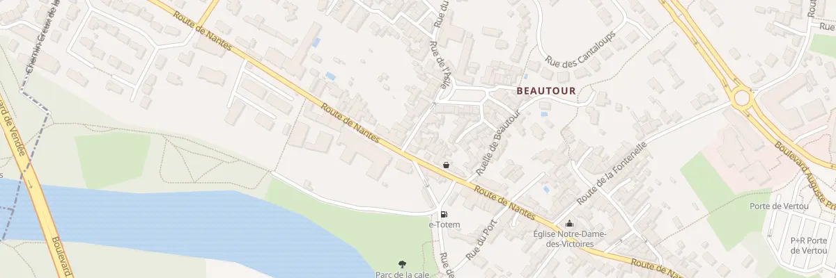 Plan du 2 Rue de l’Asile à Vertou