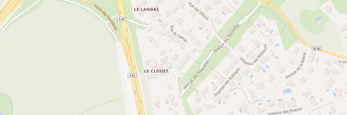 Plan du 18 Rue du Terroir à Vertou