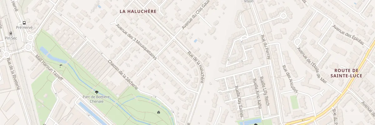Plan du 41 Rue de la Haluchère à Nantes