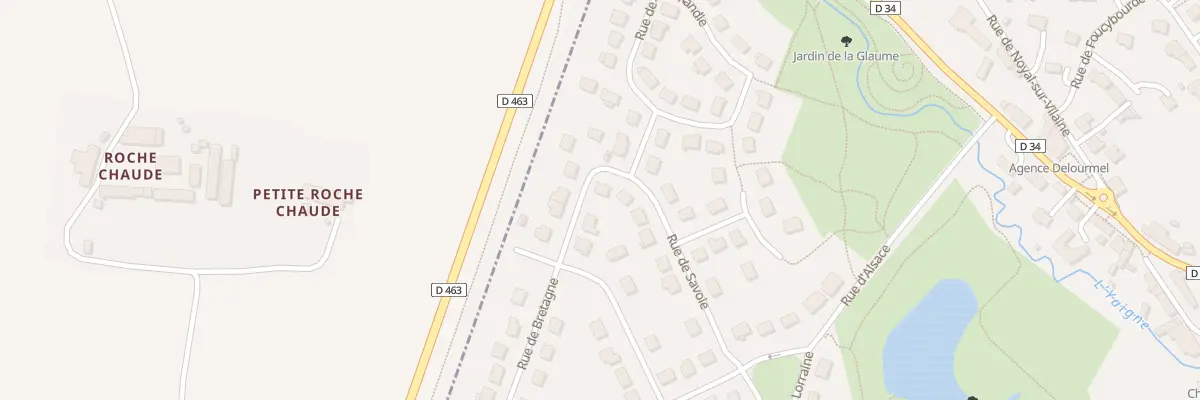 Plan du 6 Rue de Savoie à Châteaugiron