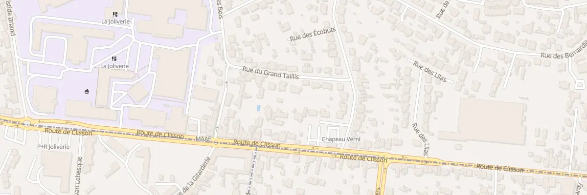 Plan du 20 Rue du Grand Taillis à Saint-Sébastien-sur-Loire