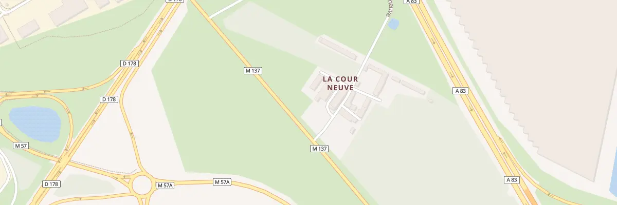 Plan du 5585 La Courneuve aux Sorinières