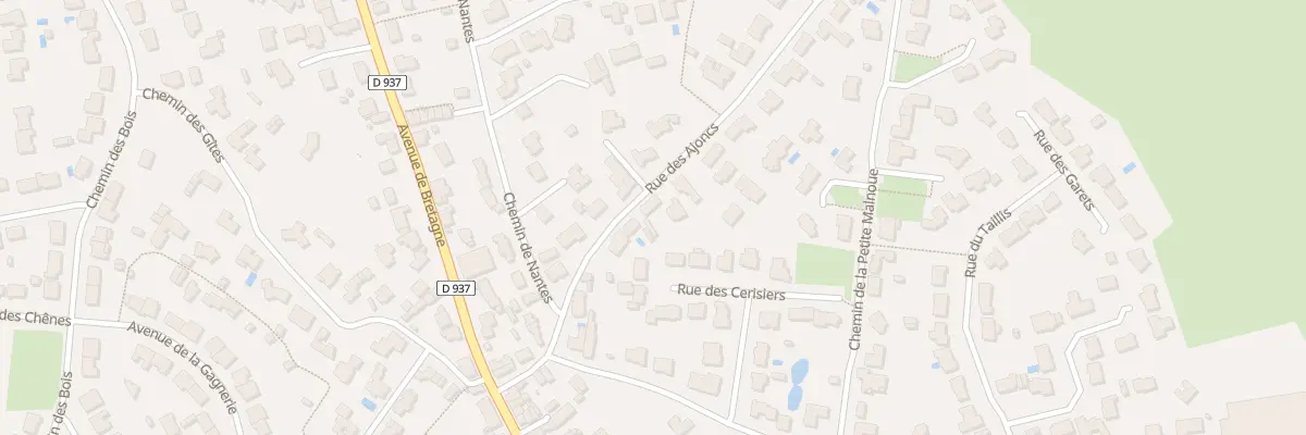 Plan du 13 Rue des Ajoncs à Geneston