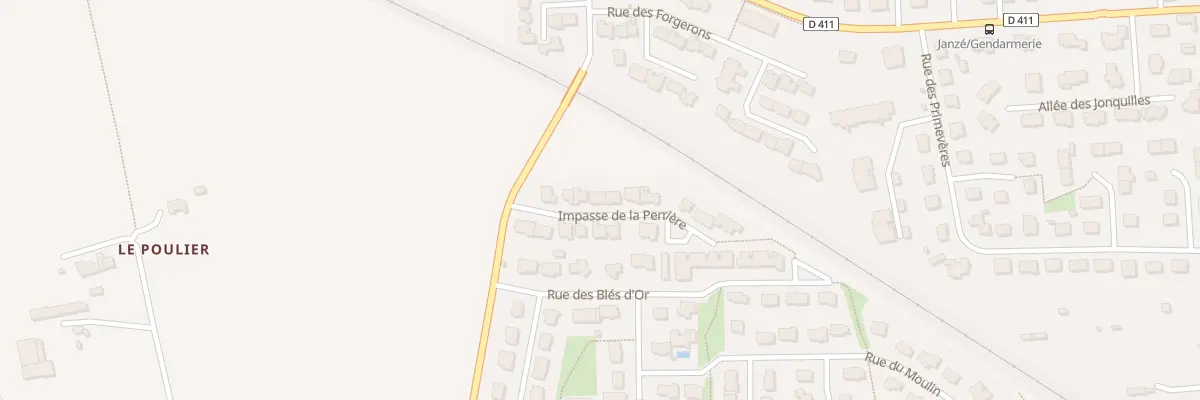 Plan du 7 Imp de la Perrière à Janzé