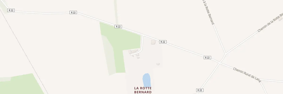 Plan du 3 La Rotte Bernard à Abbaretz
