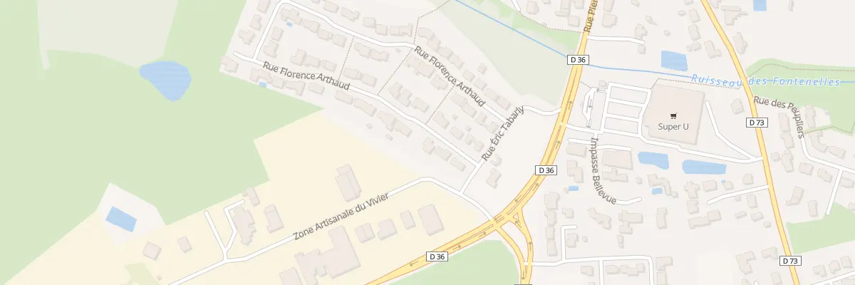 Plan du 62 Rue Florence Arthaud à Nieul-le-Dolent