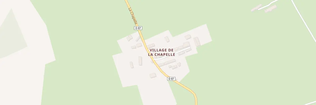 Plan du 18 La Chapelle à Saussemesnil