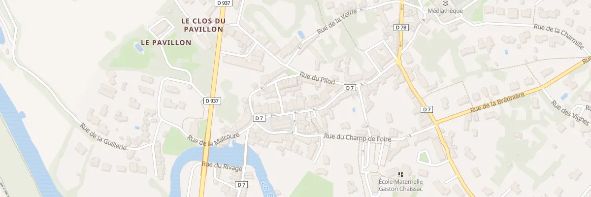 Plan du 2 Pl de la Mairie à Rocheservière