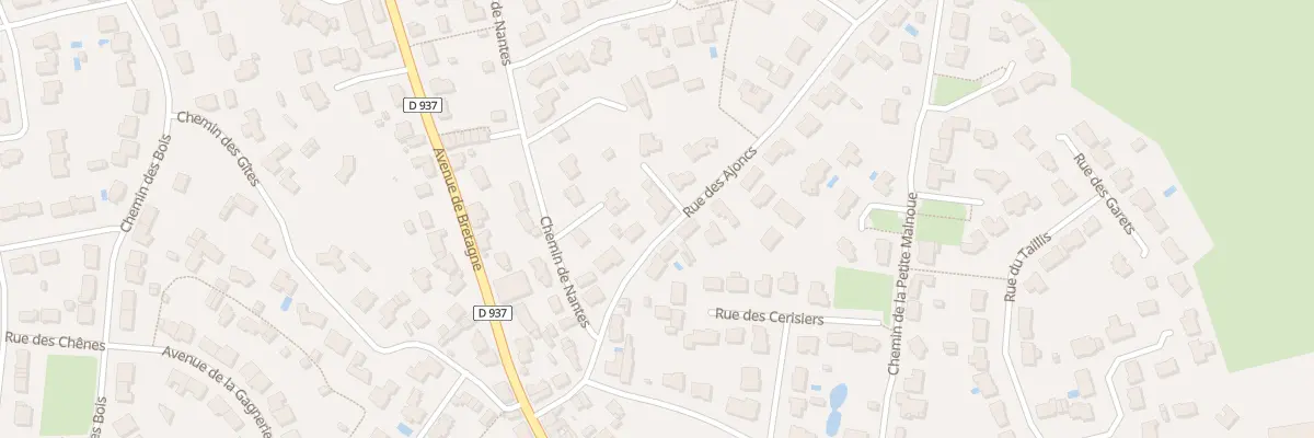 Plan du 14 Rue des Ajoncs à Geneston