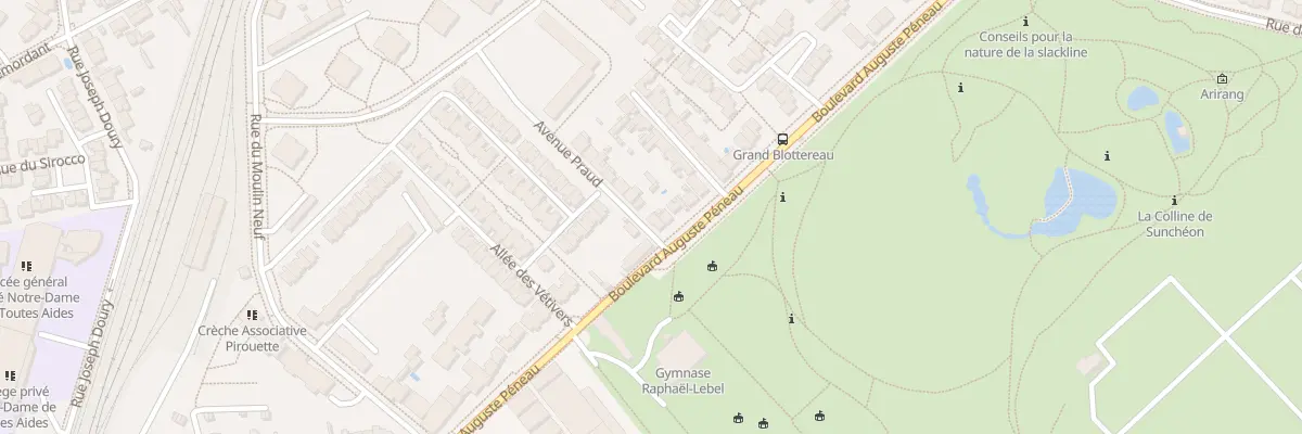 Plan du 65 Bd Auguste Péneau à Nantes