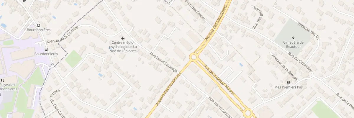 Plan du 26 Rue Henri Sauvage à Vertou