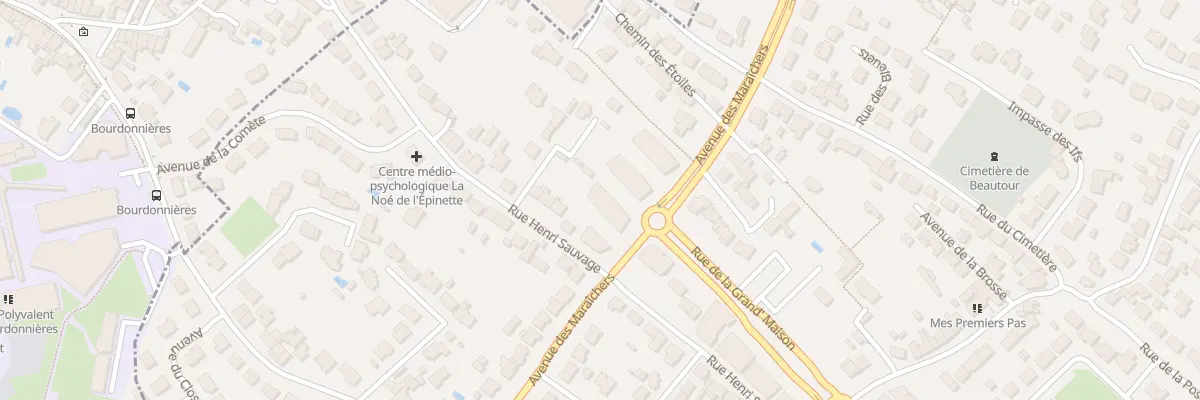 Plan du 30 Rue Henri Sauvage à Vertou