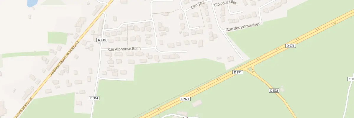 Plan du 24B Rue Alphonse Belin à Bréhal