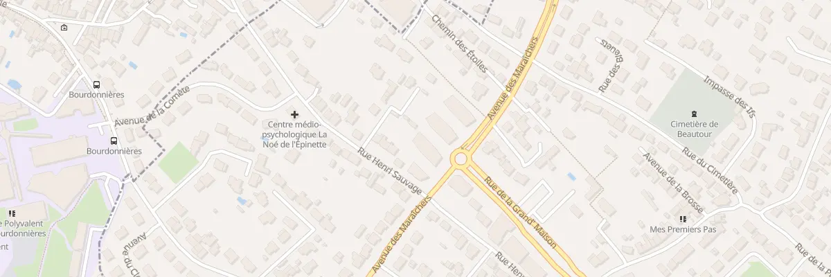 Plan du 32 Rue Henri Sauvage à Vertou