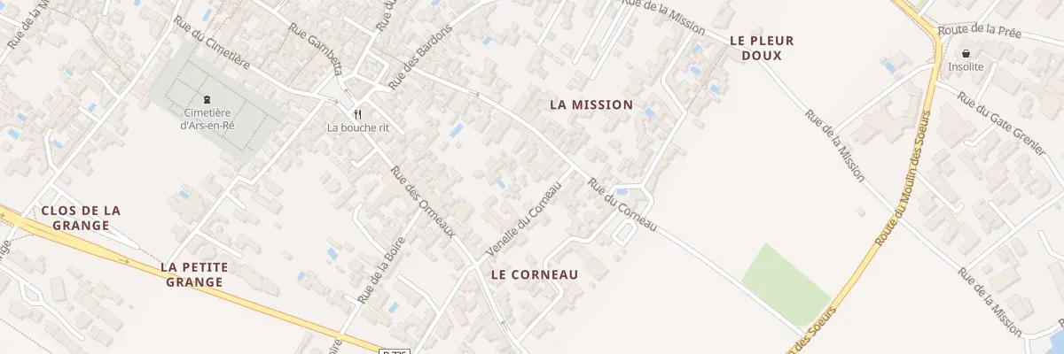 Plan du 23 Ven du Corneau à Ars-en-Ré